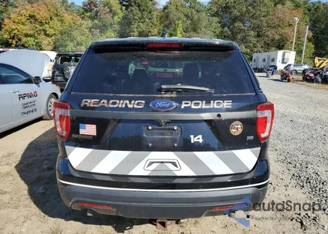 2016 Ford Explorer Police Interceptor from USA, damaged, VIN 1FM5K8AR8GGD15900